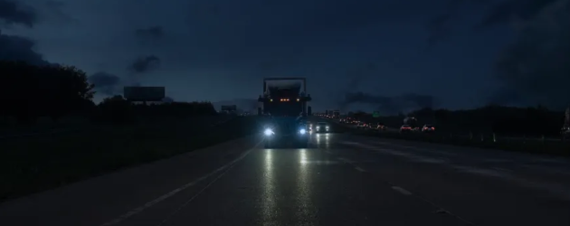 Aurora’s autonomous trucks driving at night